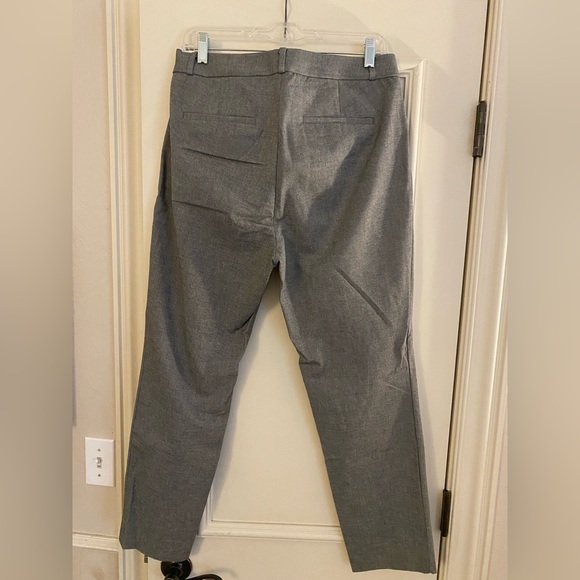 Banana Republic size 10 gray work pants - Picture 2 of 5